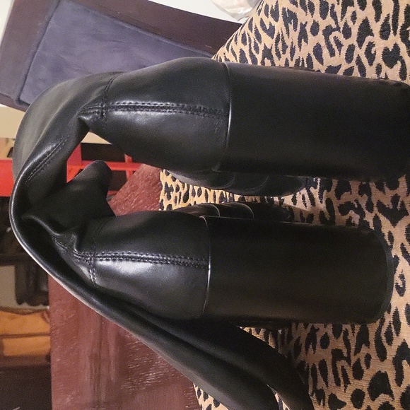 Steve Madden Black Platform Women's Boots - Picture 8 of 9